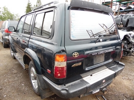 1996 TOYOTA LAND CRUISER GREEN 4.5L AT 4WD Z17755